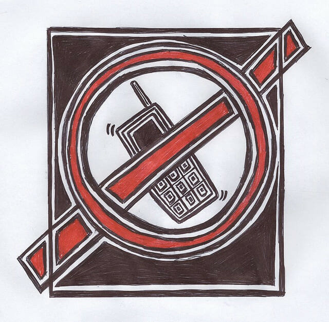 Cell Phones Banned in Public Places